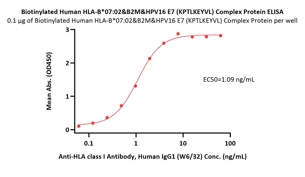  HLA-B*0702 & B2M & HPV16 E7 (KPTLKEYVL) ELISA