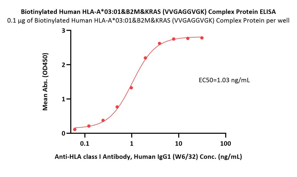  HLA-A*0301 & B2M & KRAS (VVGAGGVGK) ELISA